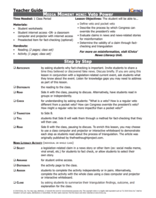 iCivics: Mini Media Literacy Library