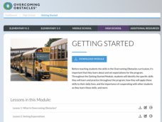 Overcoming Obstacles High School Curriculum: Getting Started